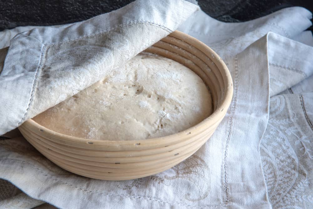 Runder Gärkorb für 750 - 1000 g Teig